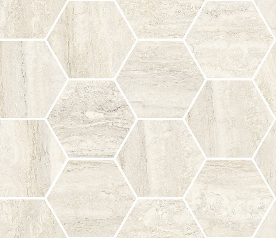 Мозаика 34.5x30 Invictus Maxi Class Ivory Krystal CSAMCIIK34 Sant Agostino