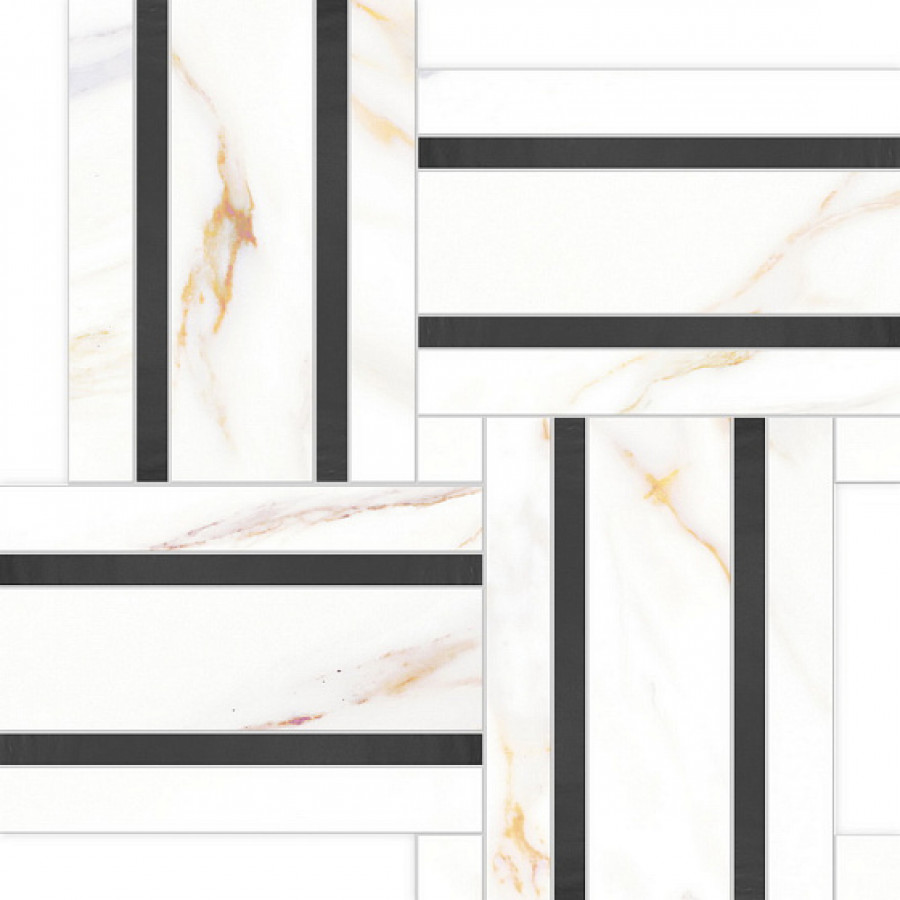 Плитка декор 30x30 Cava Basket Satin Finish 6000887 Vallelunga