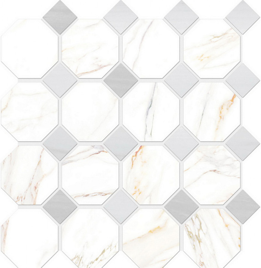 Плитка декор 30x30 Cava Ottagona Satin Finish 6000895 Vallelunga