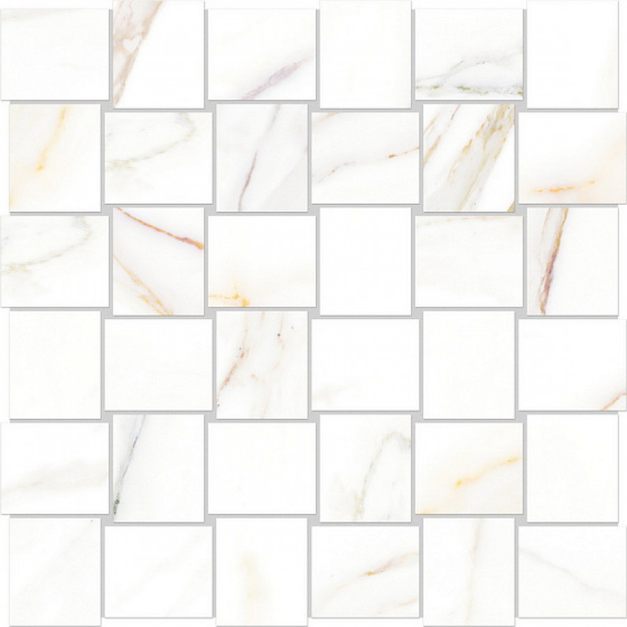 Плитка декор 30x30 Cava Mosaico Intreccio Satin Finish 6000885 Vallelunga