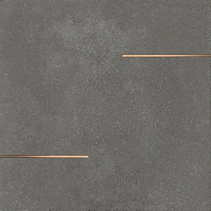 Плитка декор 60x60 Terrae Piombo Decoro Bacchette Rame VTED640BR Vallelunga