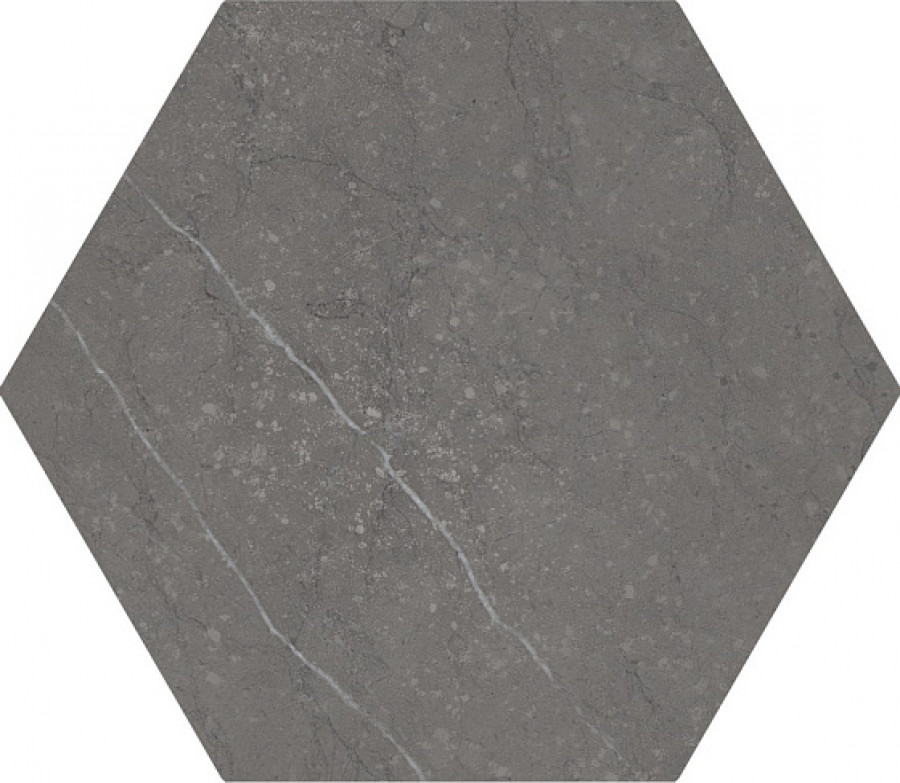 Керамогранит 23x20 Love Affairs Petra Hexagon Charcoal 116991 Wow
