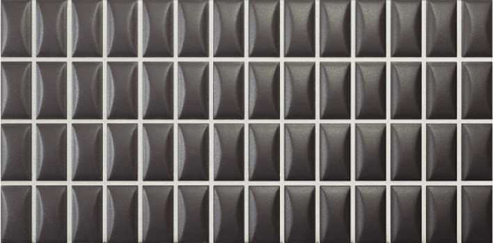 Плитка настенная 25x12.5 3D Bars 3DB Bevel Onix Matt 135548 Wow