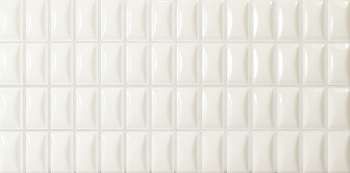 Плитка настенная 25x12.5 3D Bars 3DB Bevel Quartz Gloss 135547 Wow