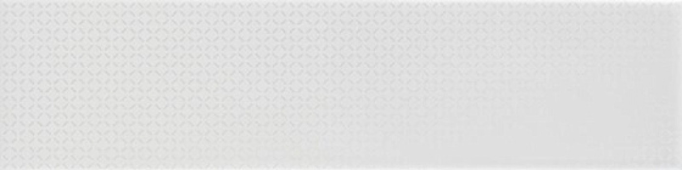 Плитка настенная 30x7.5 Gradient Decor White Matt (9 вариантов паттерна) 109161 Wow