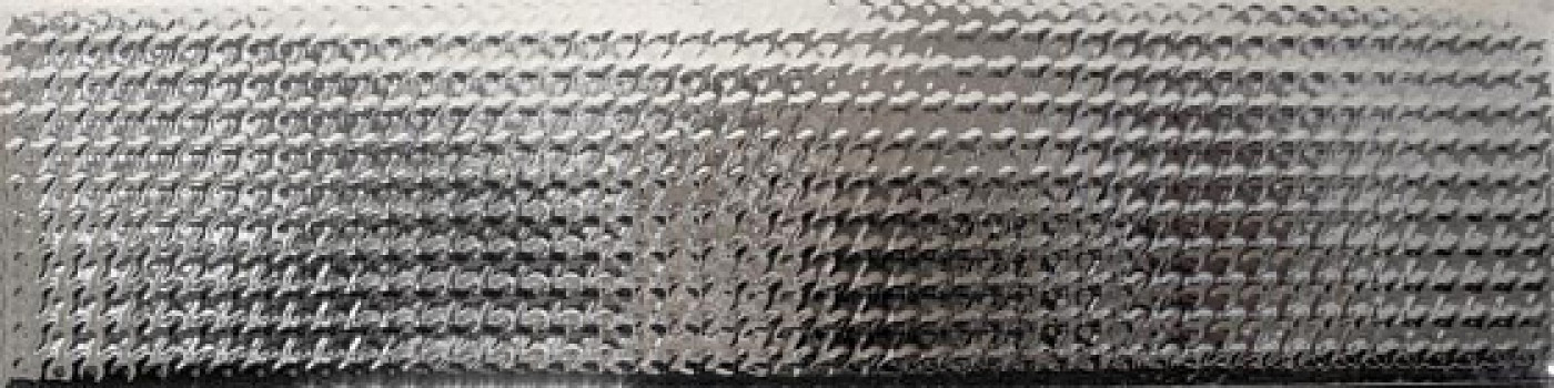 Плитка настенная 30x7.5 Gradient Decor Silver Gloss (9 вариантов паттерна) 109168 Wow