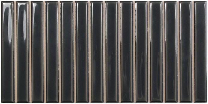 Плитка настенная 25x12.5 Sweet Bars Ebony 128704 Wow