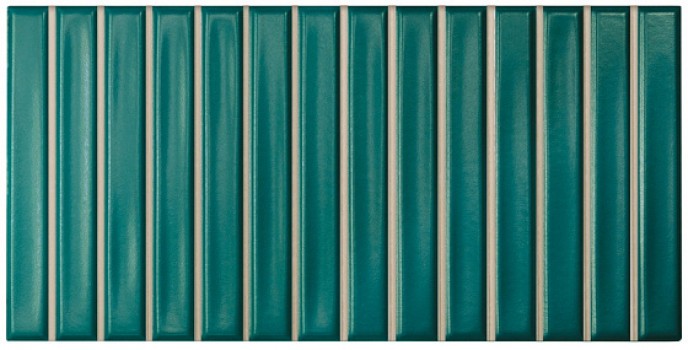 Плитка настенная 25x12.5 Sweet Bars Teal Matt АКЦИЯ 128695 Wow
