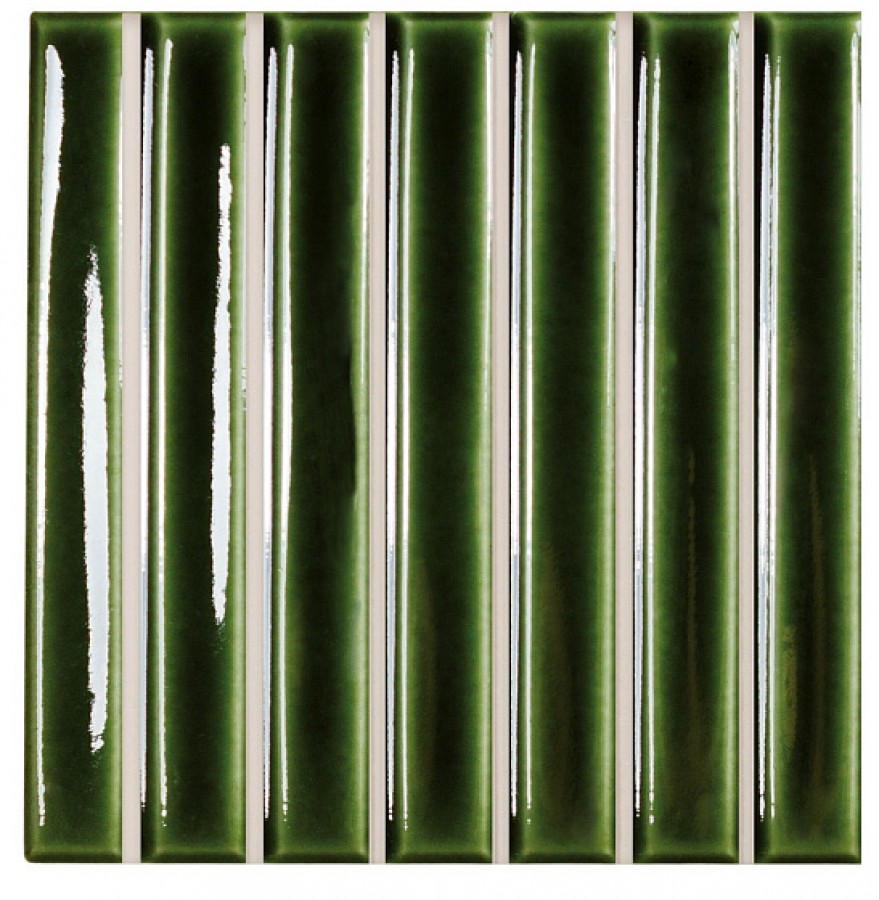 Керамогранит настенная 11.6x11.6 Sweet Bars Olive Gloss 130053 Wow