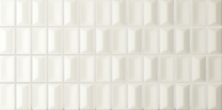 Плитка настенная 25x12.5 3D Bars 3DB Diamond Quartz Matt 135537 Wow