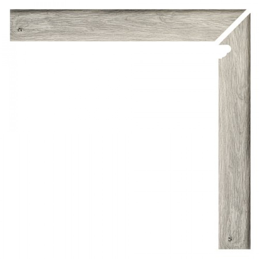 Керамогранит 60x8 Zanquin Fior. Dcha. Oregon Gris матовая светло-серый дерево Ape