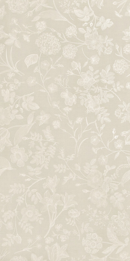 Плитка 120x60 Bellagio Dec Varenna Avorio Rect матовая цветы бежевый Ape