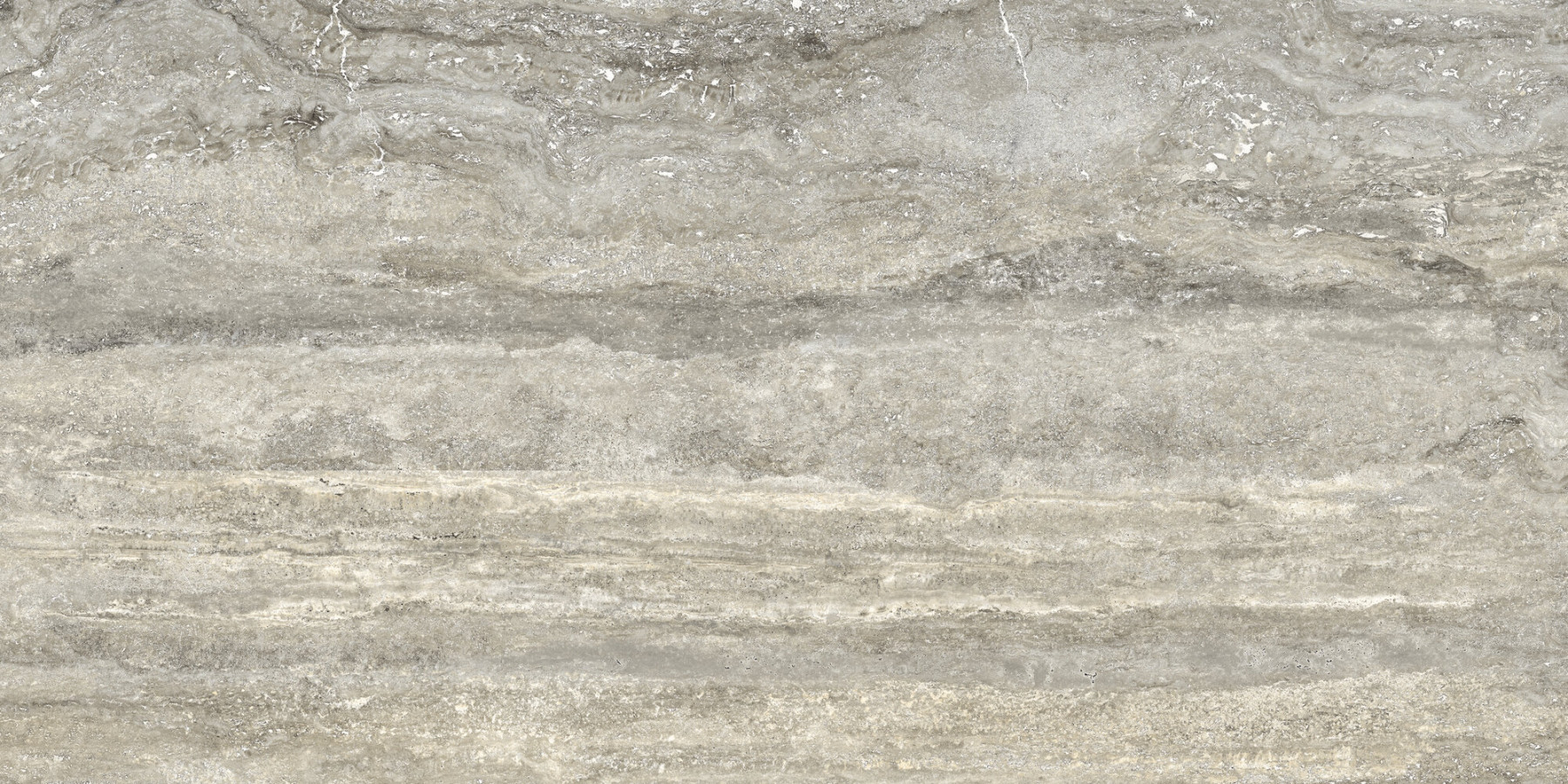 Керамогранит 120x60 Tibur Grey Rect матовая травертин серый Ape