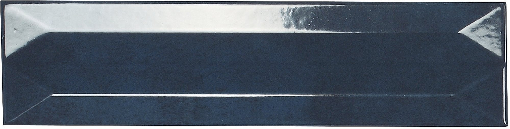 Керамогранит 30x8 Reality Refraction River глянцевая мозаика синий Ape