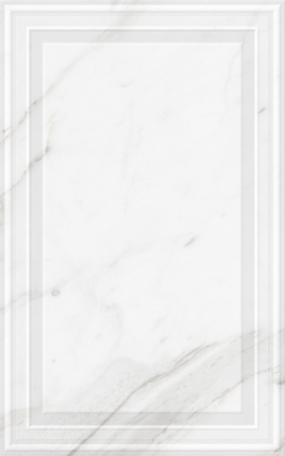 Плитка 40x25 Леона настенная светлый низ 02 глянцевая белый Шахтинская