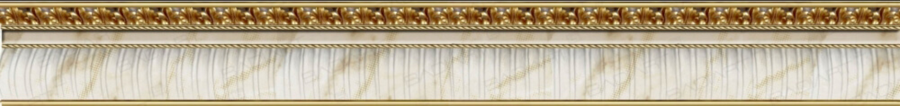 Плитка 85x9 Davos Zocalo relieve oro бордюр настенный матовая бежевый Baldocer