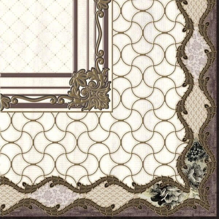 Плитка 45x45 Vasari Esquina угол глянцевая бежевый Baldocer