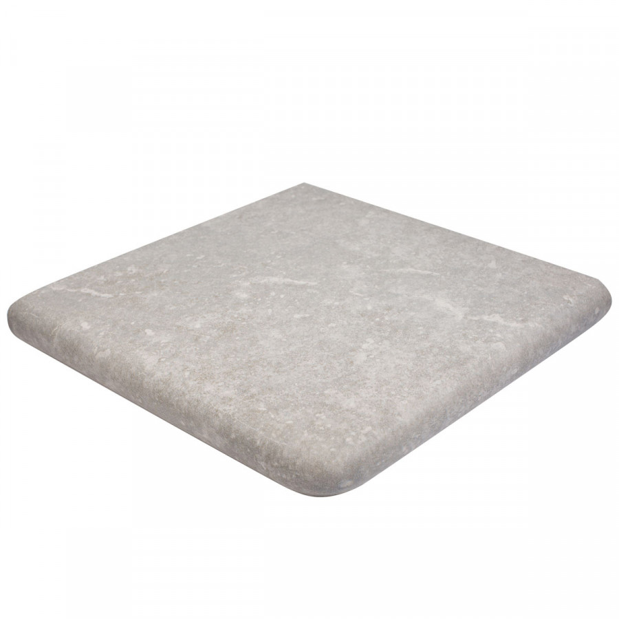 Ступень угловая 33x33 15мм Stone Cartabon Gris нескользящая r12 Exagres