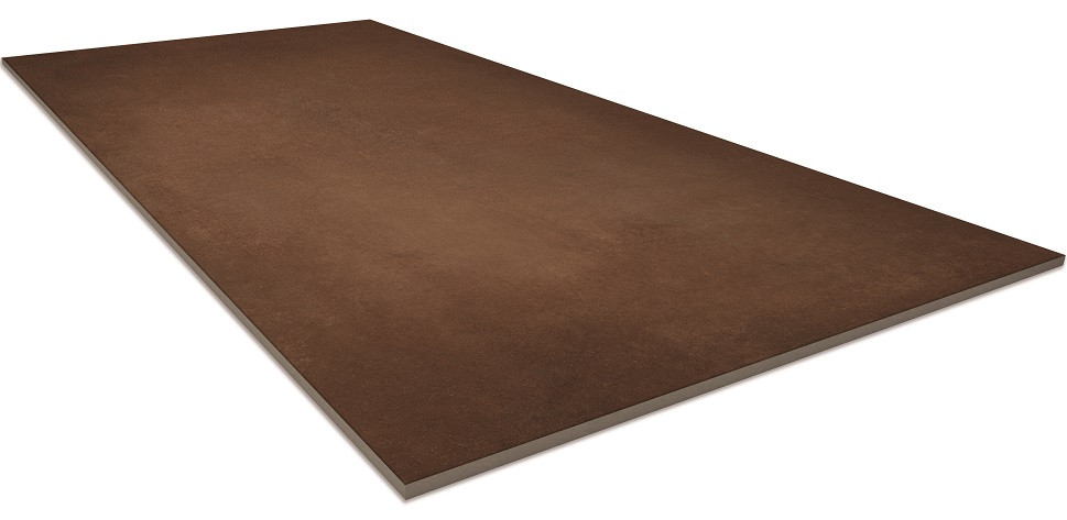 Плитка керамогранитная 120x60 Cosmos Corten 631/base R9 противоскользящая коричневый 9мм Exagres