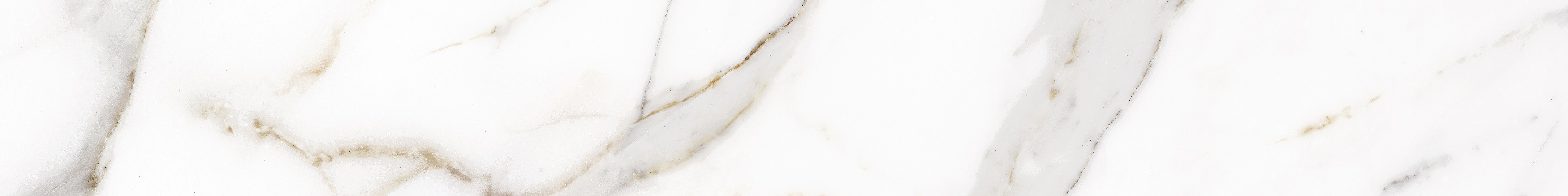 Плитка керамогранитная 120x15 Marbles Calacatta 913/base R9 гладкая белый мрамор 9мм Exagres