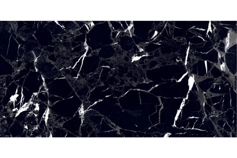 Керамогранит 120x60 10мм AM22-17 Ella полированная черный Avroria