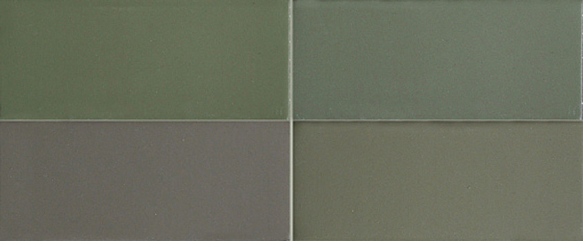 Керамогранит 15.5x6.5 Cosmo Brick Verde Matte (5 вариантов оттенка) 4100859 41Zero42