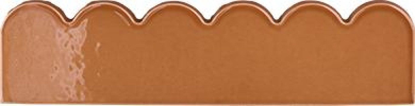 Плитка декор 25x6 Peperino Pompon Cumin Glossy 12 mm 4101348 41Zero42