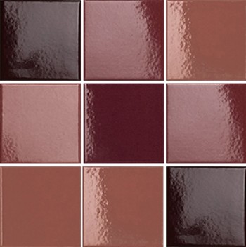 Мозаика 30x30 Peperino Cherry Net Glossy 4101374 41Zero42
