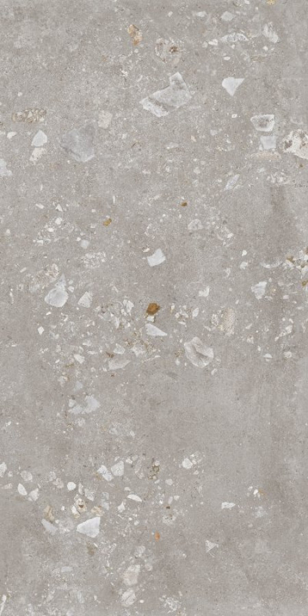 Керамогранит 120x60 Ys Light Grey Bubble Rett матовая серый бетон Pastorelli