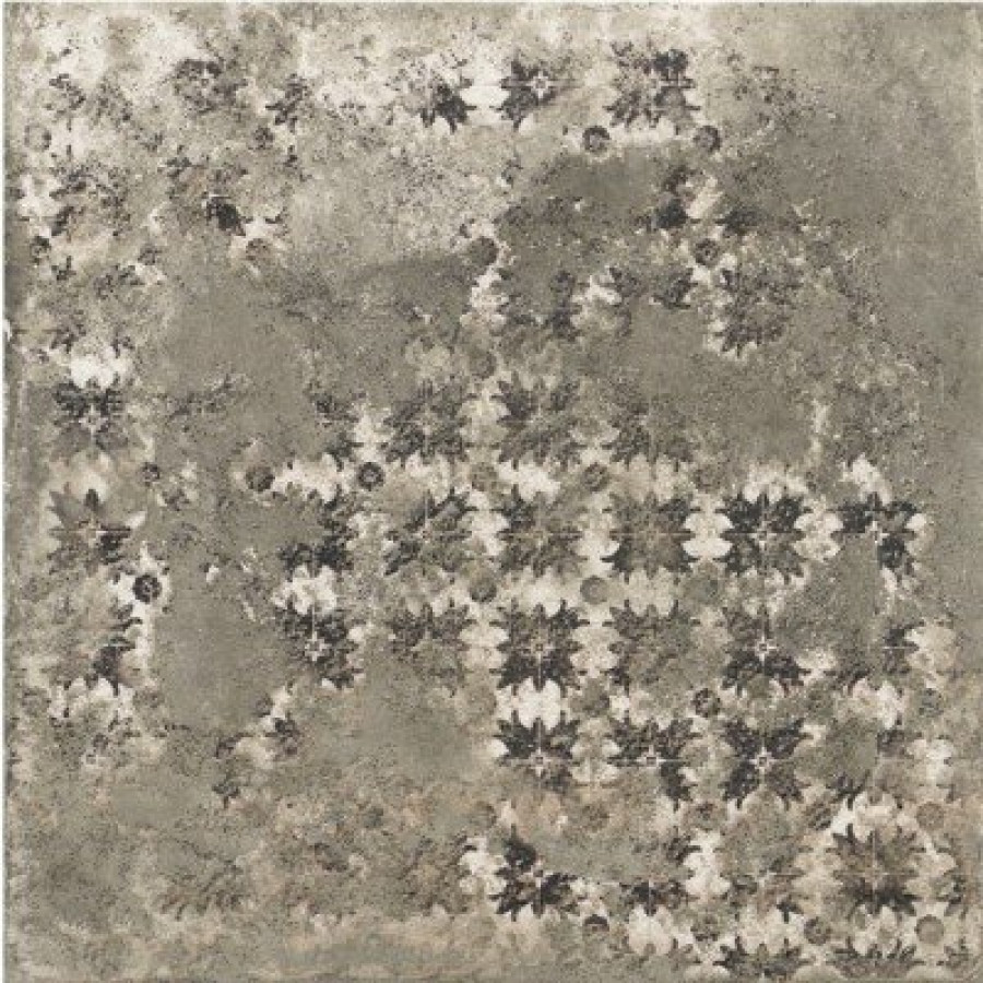 Керамогранит RLD000009 Antigua Deco Graphite 33x33 для пола и стен матовая Realonda