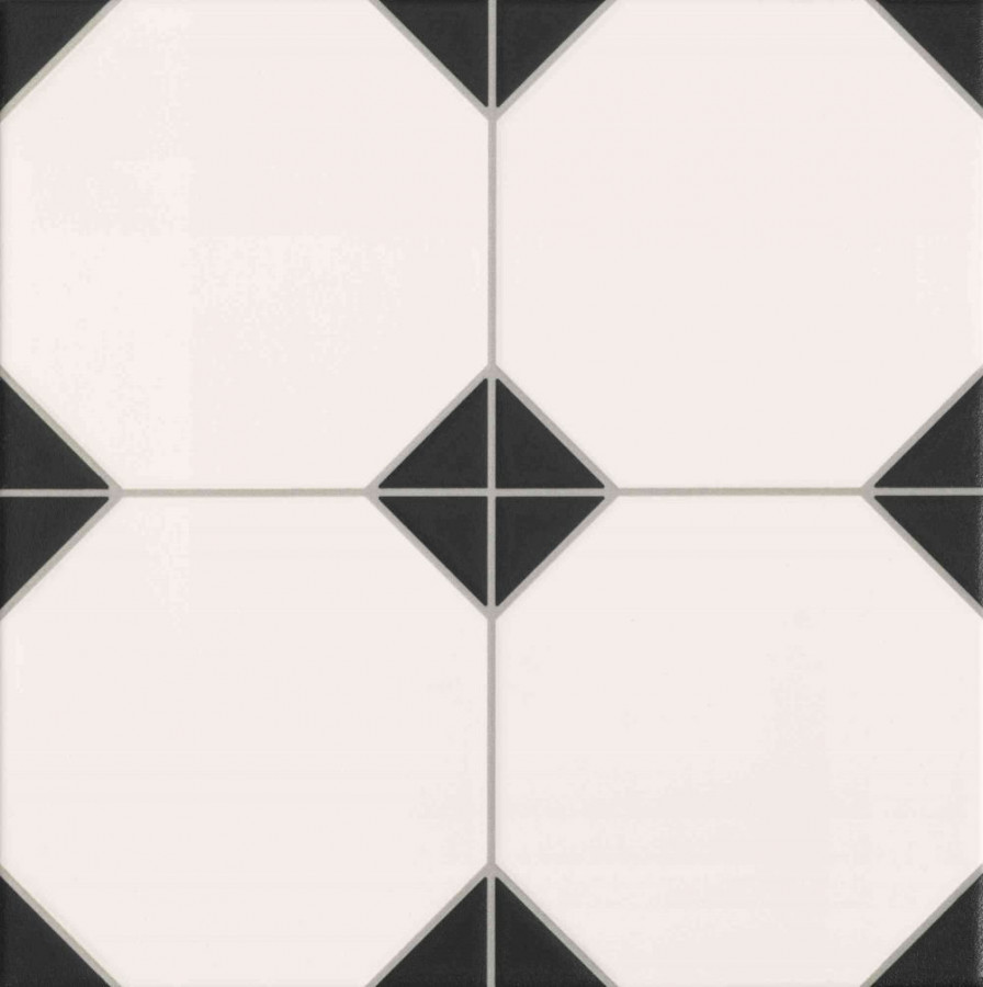 Керамическая плитка RLD000027 Oxford Negro 33x33 для пола и стен матовая Realonda