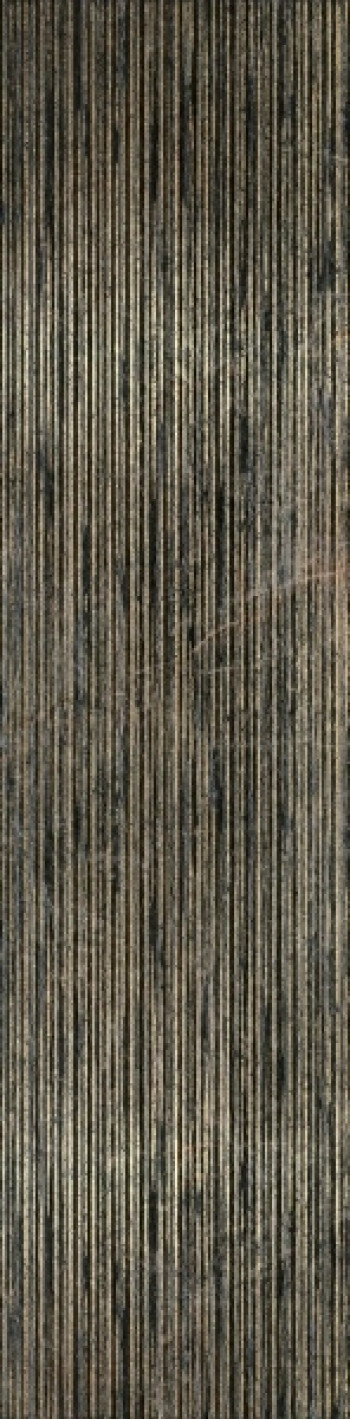 Керамогранит 120x60 10мм Fossil Lines Gold Piombo глянцевая Serenissima Cir