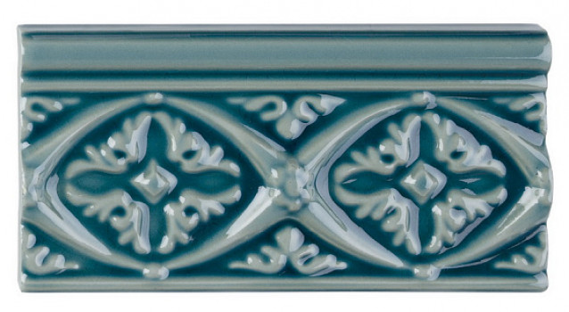 Плитка бордюр 15x7.5 Modernista Relieve Bizantino C ADMO4003 Adex