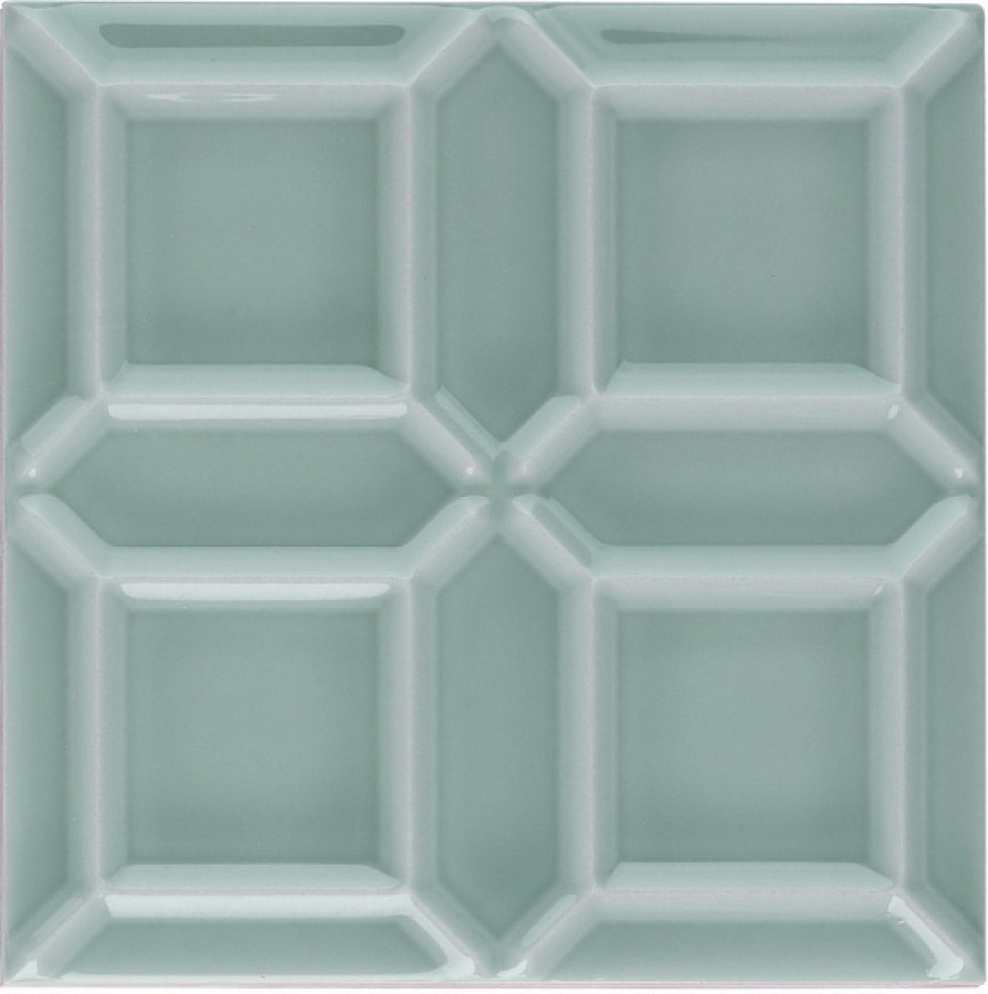 Плитка декор 15x15 Neri Liso Edge Sea Green ADNE1114 Adex