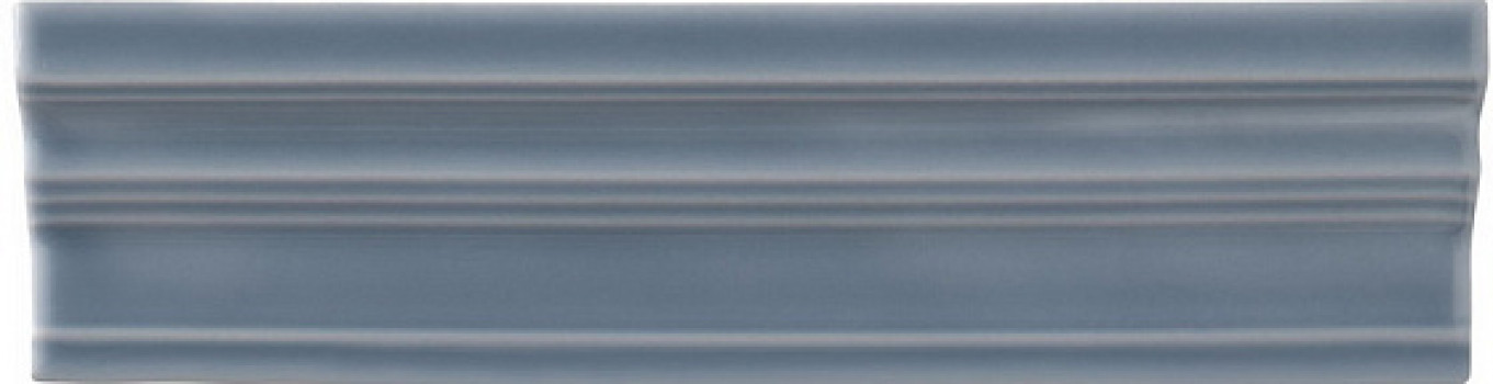 Плитка бордюр 20x5 Neri Cornisa Clasica Storm Blue ADNE5589 Adex