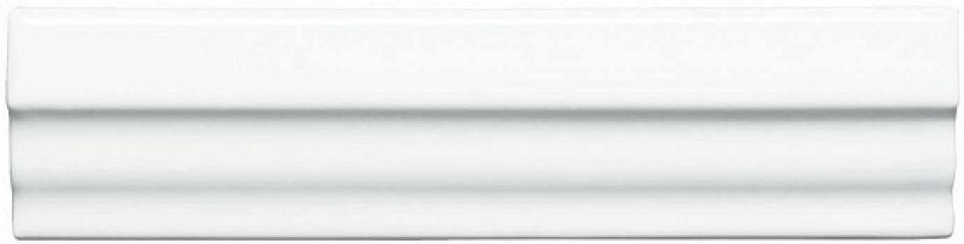 Плитка бордюр 15x3.5 Neri Cornisa Clasica Blanco Z ADNE5329 Adex