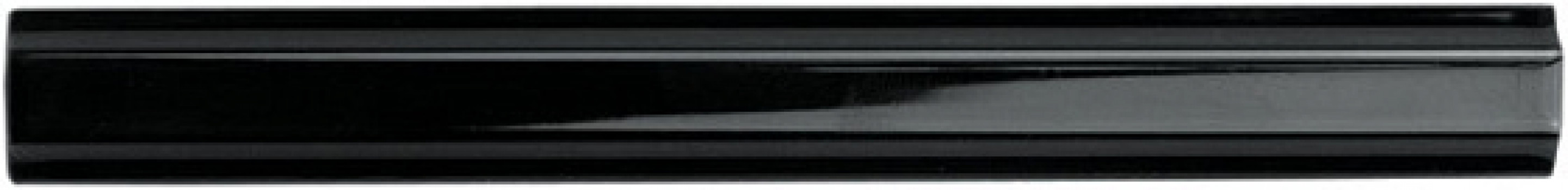 Плитка бордюр 15x1.7 Neri Listelo Clasico Negro ADNE5419 Adex