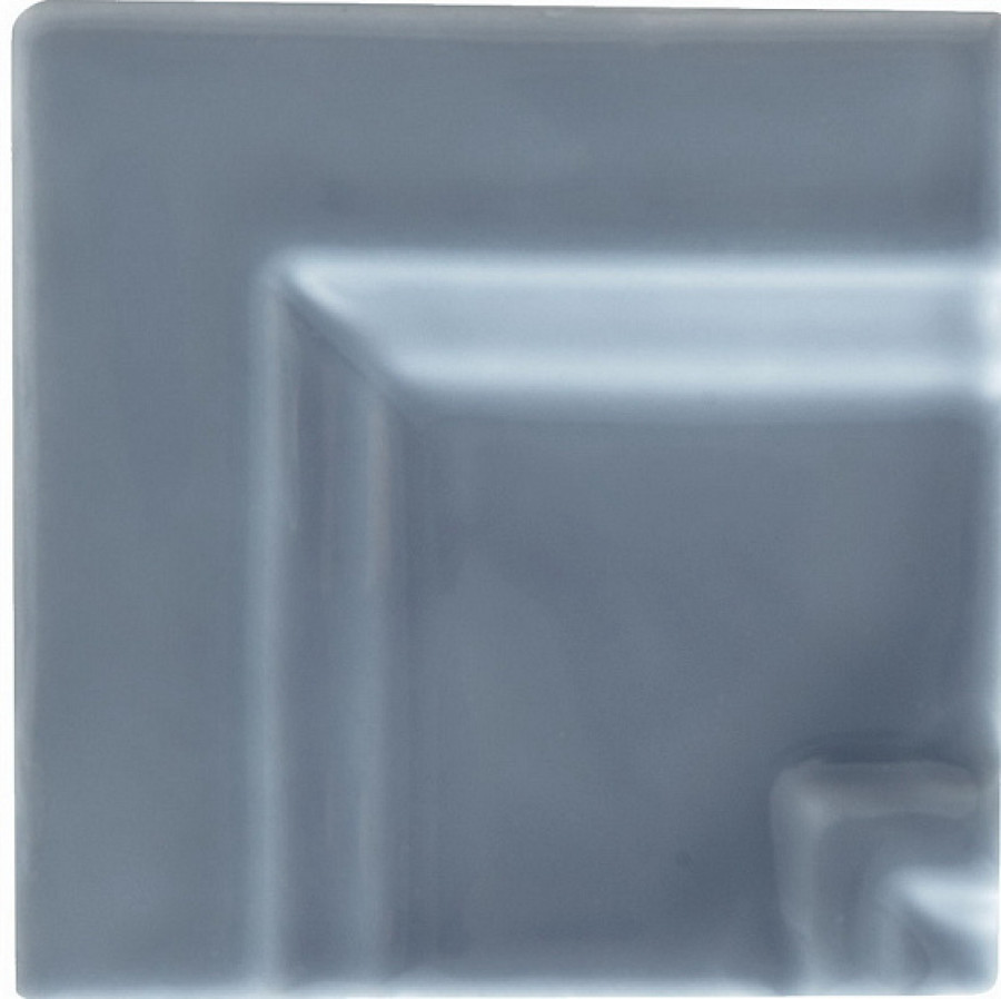 Специальный элемент 7.5x7.5 Neri Угловая вставка Angulo Marco Cornisa Clasica Storm Blue ADNE5605 Adex