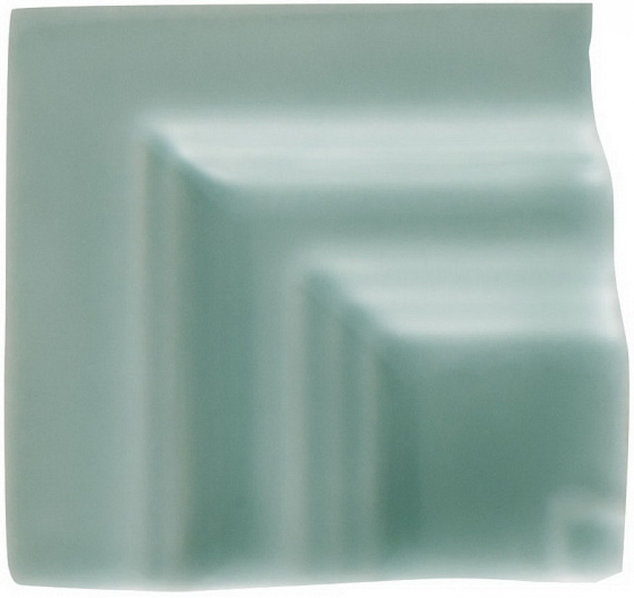 Специальный элемент 5x5 Neri Угловая вставка Angulo Marco Cornisa Clasica Sea Green ADNE5616 Adex