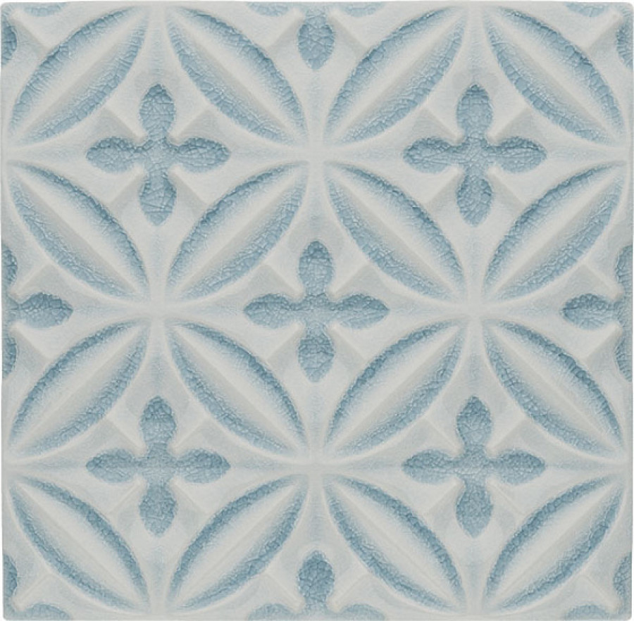 Плитка декор 15x15 Ocean Relieve Caspian Top Sail ADOC4001 Adex