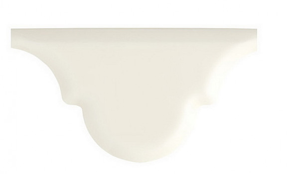 Плитка настенная 15x7.5 Renaissance Arabesco Biselado Remate Almond ADST8026 Adex