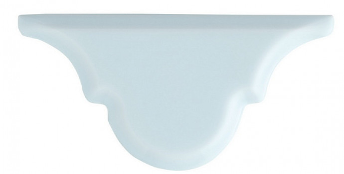 Плитка настенная 15x7.5 Renaissance Arabesco Biselado Remate Ice Blue ADST8023 Adex