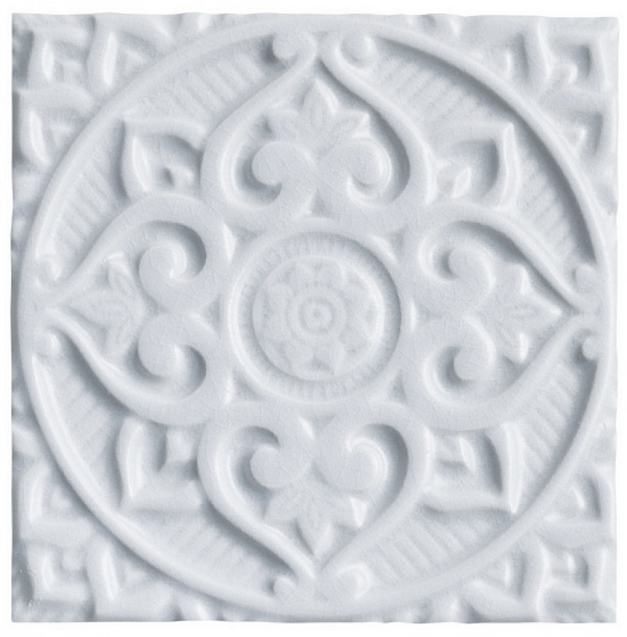 Плитка декор 15x15 Earth Relieve Mandala Energy Morning Sky ADEH4012 Adex