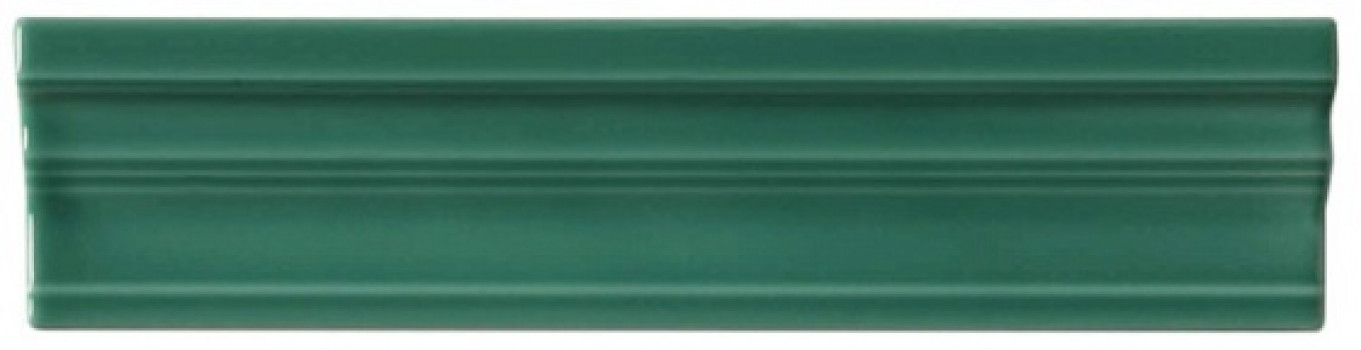 Плитка бордюр 20x5 Riviera Бордюр Cornisa Rimini Green ADRI5059 Adex