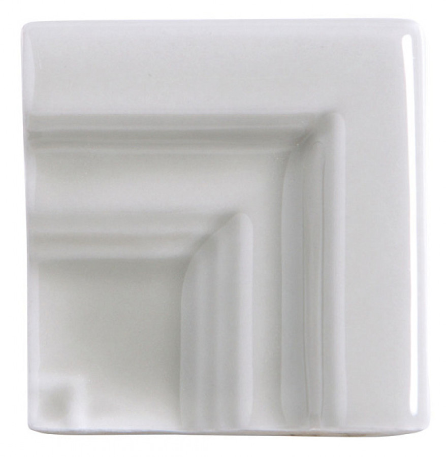 Специальный элемент 5x5 Riviera Угловая вставка Angulo Marco Cornisa Cadaques Gray ADRI5072 Adex