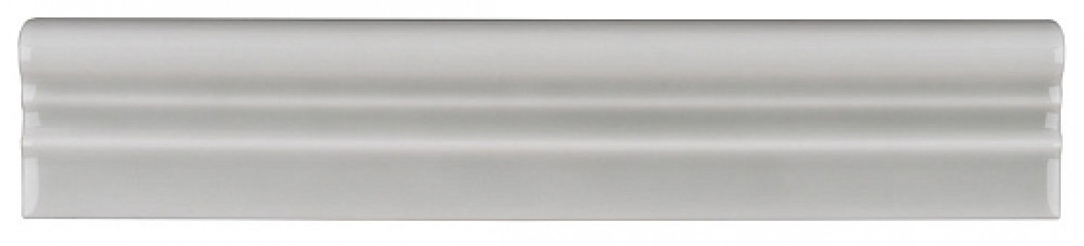 Плитка бордюр 26x5 Habitat Moldura Pewter Glossy ADHA5029 Adex