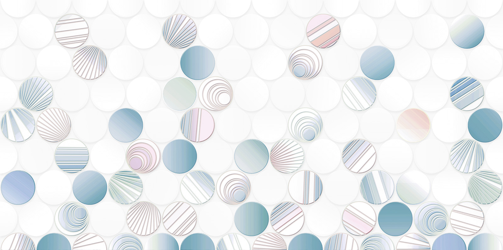 Плитка настенная 25x50 TWU09BOL006 Alma Ceramica Bolle глянцевая 7мм Alma Ceramica