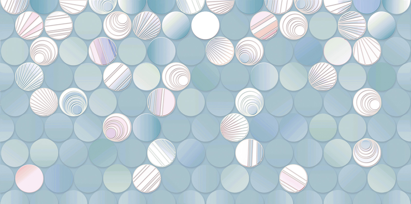 Плитка настенная 25x50 TWU09BOL026 Alma Ceramica Bolle глянцевая 7мм Alma Ceramica