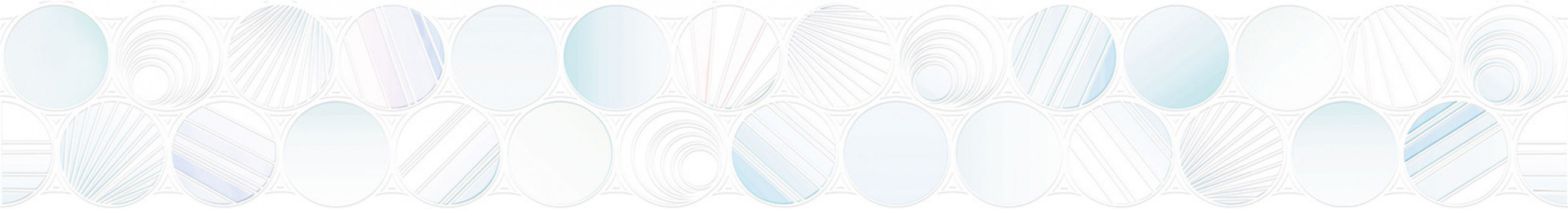 Бордюр 7x50 BWU53BOL001 Alma Ceramica Bolle глянцевая 8мм Alma Ceramica