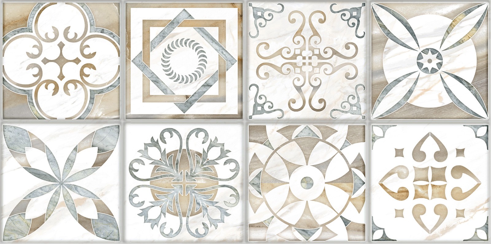 Плитка настенная 25x50 TWU09VRD014 Alma Ceramica Varadero глянцевая 8мм Alma Ceramica